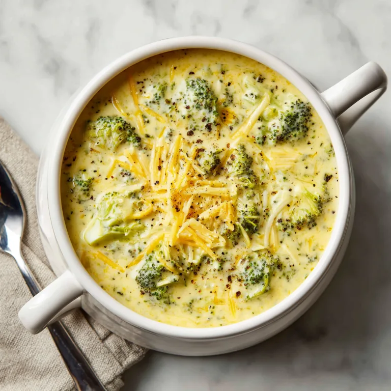 Copycat Panera Broccoli Cheddar Soup: Creamy Comfort in Every Spoonful