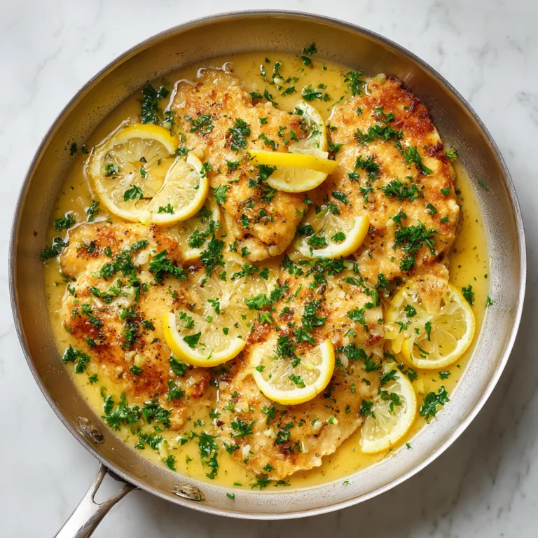 Chicken Francese: Crispy Lemon Butter Chicken with a Silky Italian Twist