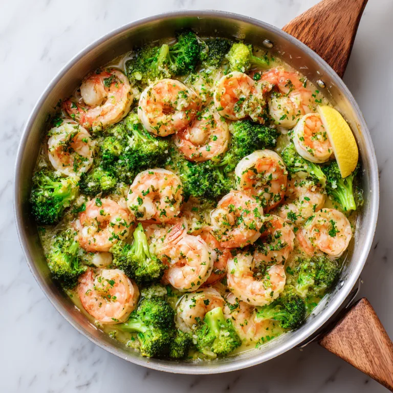 Easy Garlic Shrimp & Broccoli Skillet: A Fast, Flavor-Packed One-Pan Dinner