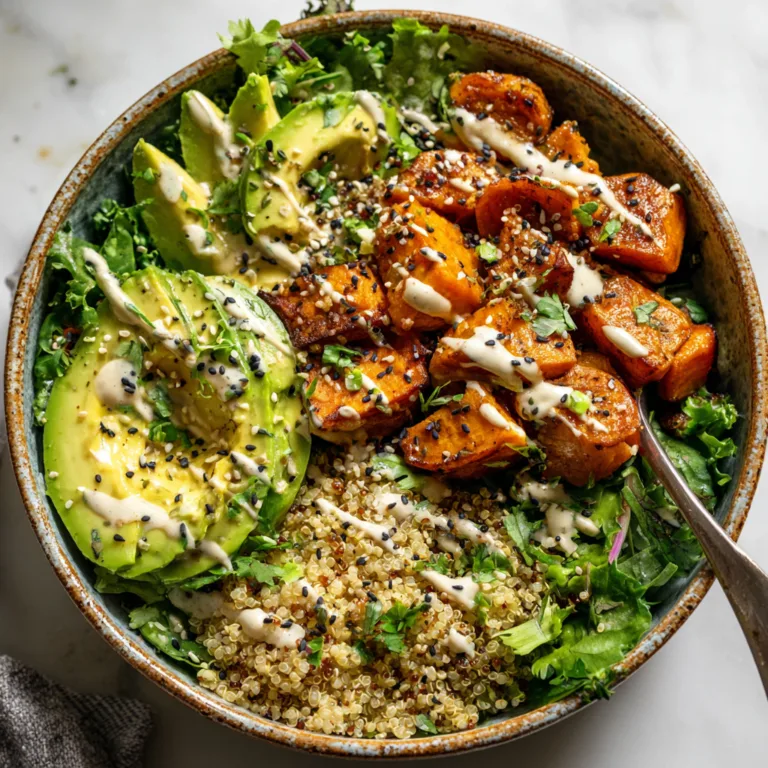 Savory Sweet Potato Power Bowl: A Wholesome, Flavor-Packed Meal for Every Day