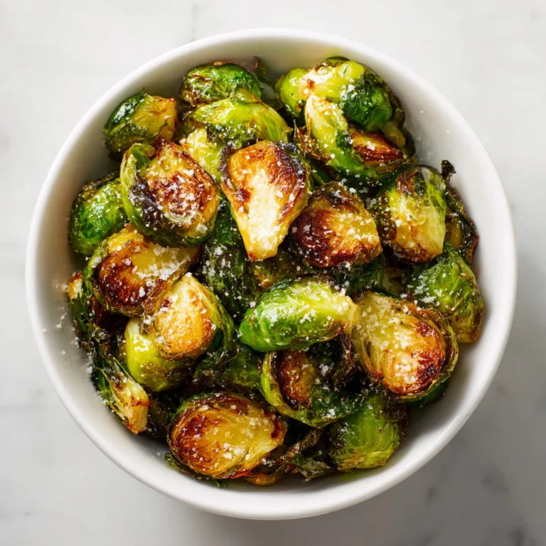 Crispy Air Fryer Brussels Sprouts: The Ultimate Golden, Crunchy Side Dish