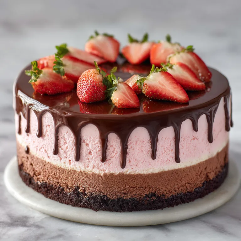Ultimate Chocolate Strawberry Mousse Cake: Decadent Layers of Pure Dessert Bliss