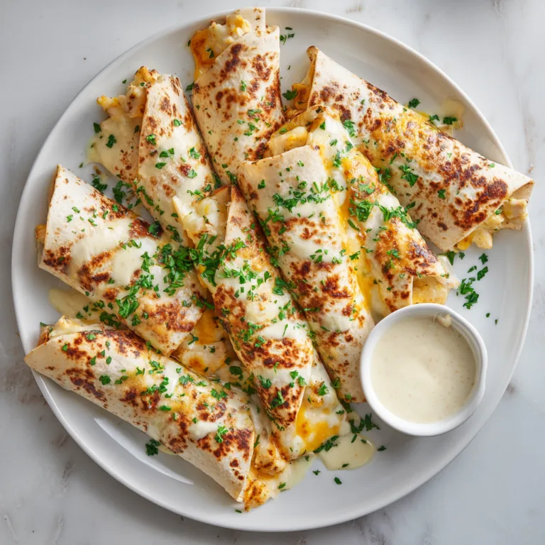 15-Minute Ooey-Gooey Cheesy Chicken Wraps: The Ultimate Quick Comfort Meal