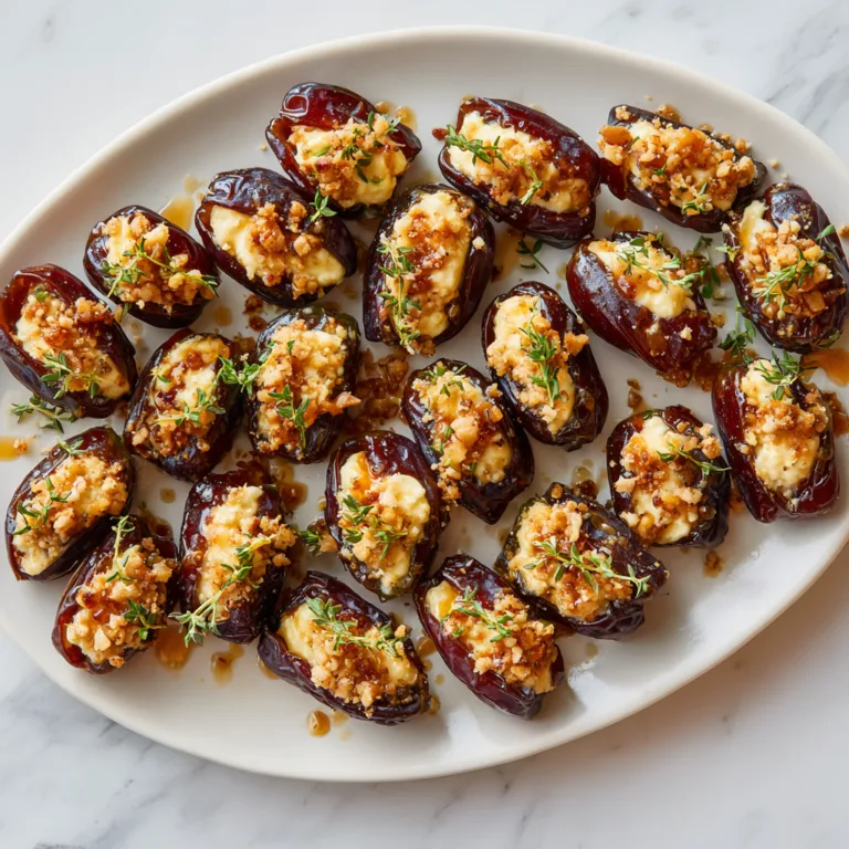 The Best 20-Minute Roasted Stuffed Dates: Sweet, Savory, and Irresistibly Elegant