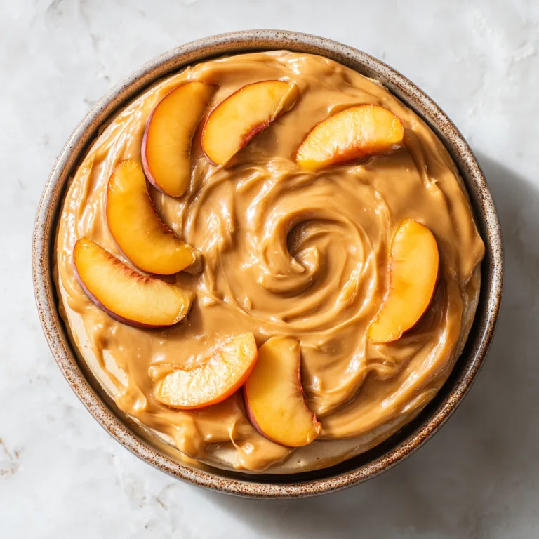 Peach Cake with Brown Sugar Frosting: A Moist, Sweet Slice of Summer Comfort