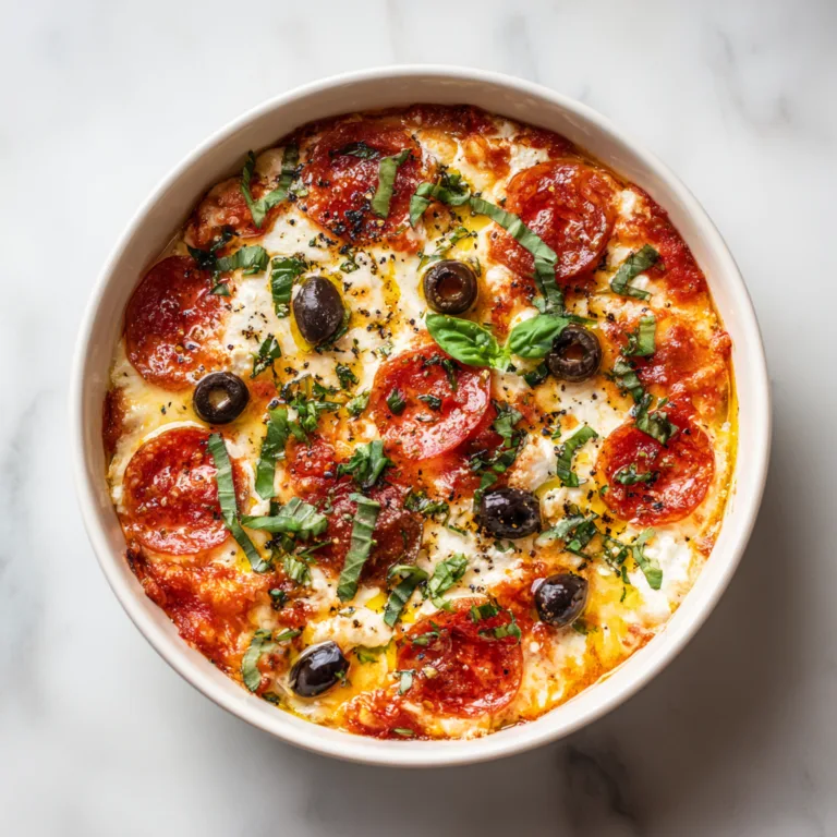 Cottage Cheese Pizza Bowl: A High-Protein Comfort Food Twist