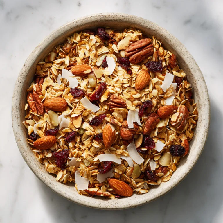 Easy Homemade Granola: Crunchy, Healthy, and Better Than Store-Bought