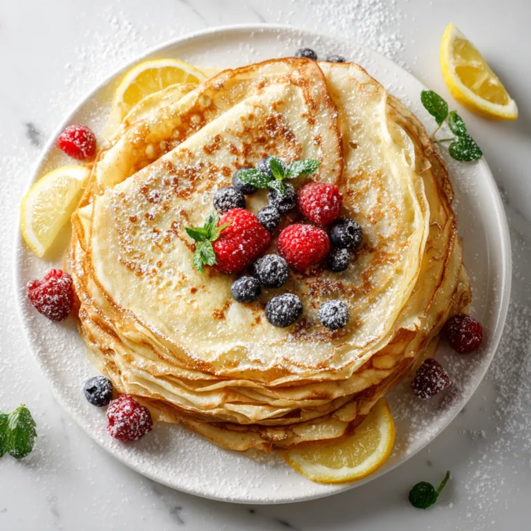 The Best Crepe Recipe