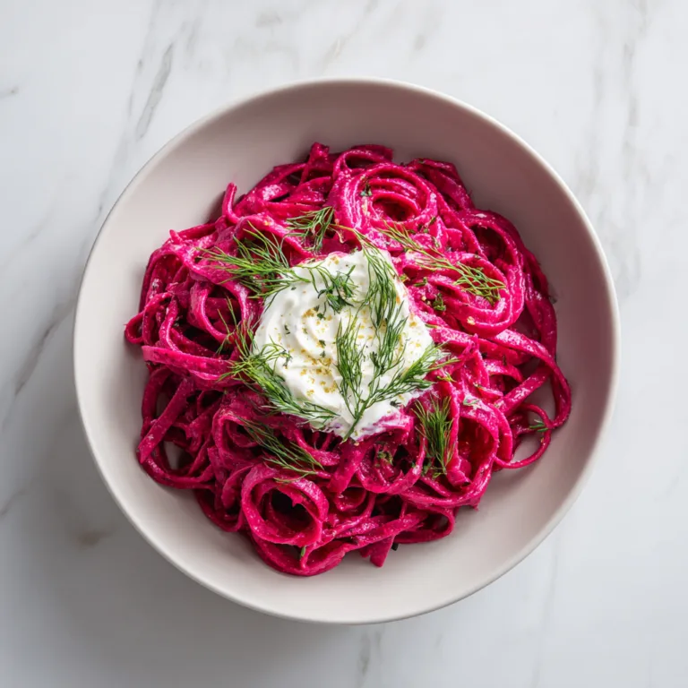 Creamy Beetroot Pasta: A Vibrant, Comforting, and Nutrient-Rich Dinner You’ll Crave