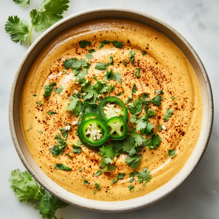 Creamy Nacho Cashew Cheese Sauce: Ultra Velvety Vegan Cheese Dip That Tastes Like the Real Thing