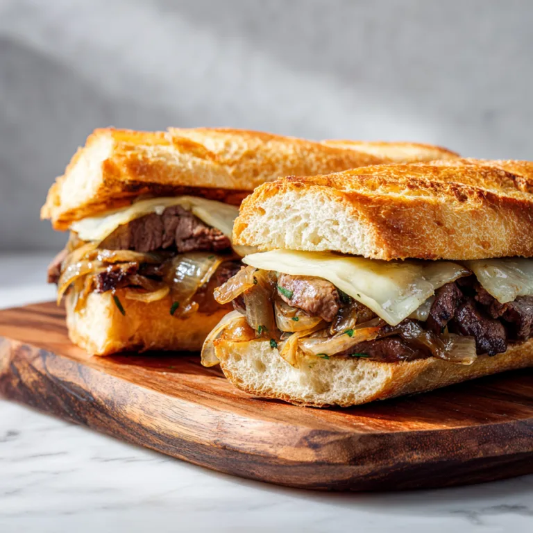 Steak Sandwich with Caramelized Onions & Havarti: A Gourmet Sandwich You Can Make at Home