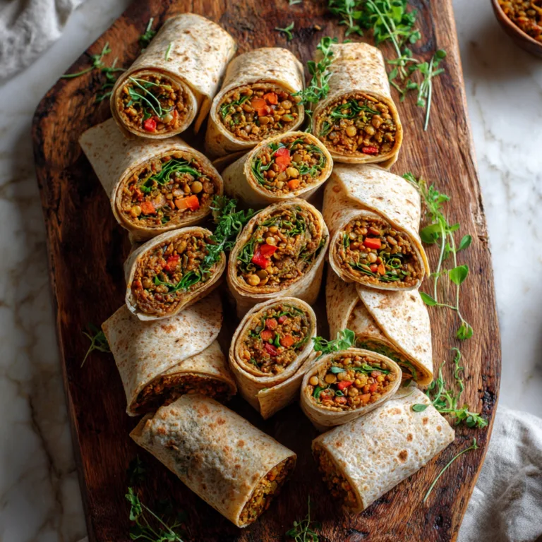 Lentil Wraps: A Flavor-Packed, Protein-Rich Plant-Based Meal You’ll Crave Daily