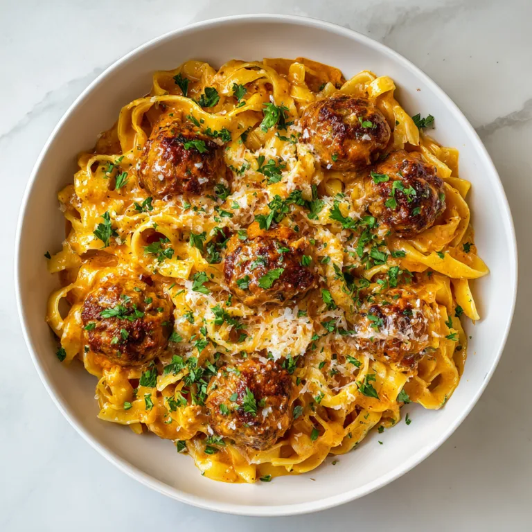 Insanely Glossy Cajun Meatball Pasta: A Bold, Creamy, Restaurant-Style Comfort Dish at Home