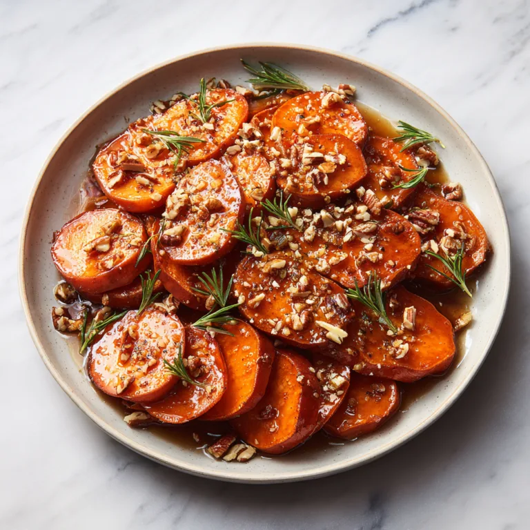 Glistening Holiday Sweet Potatoes: A Luxuriously Caramelized Festive Side Dish That Steals the Show