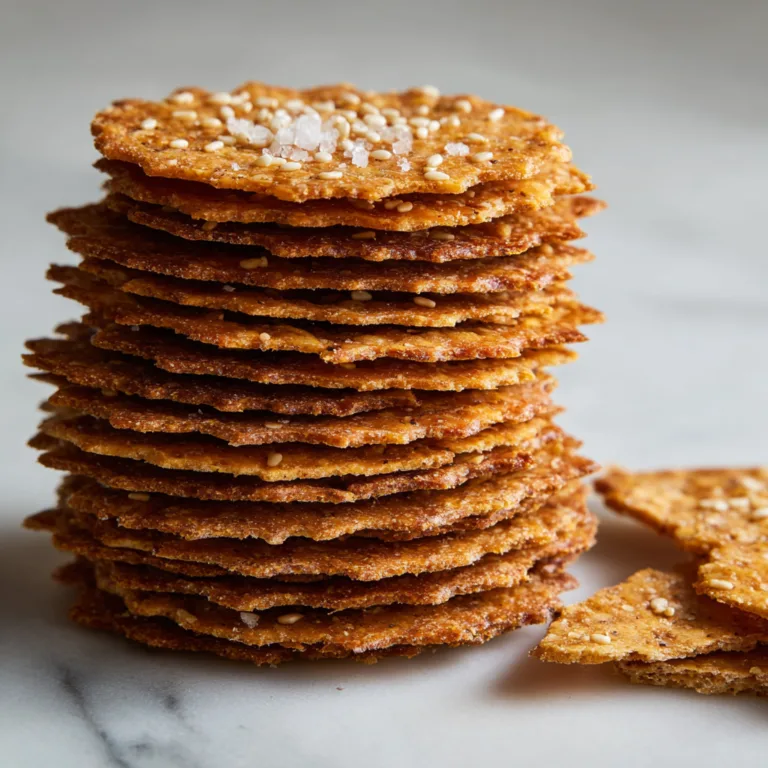 Crunchy Lentil Crackers: A Wholesome, Crispy, Protein-Packed Snack You’ll Make on Repeat