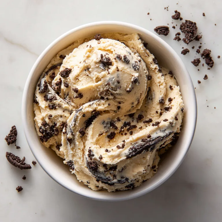 Oreo Cookie Dough: A No-Bake Cookies & Cream Dream You Can Eat by the Spoonful