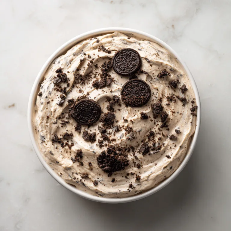 Peanut Butter Oreo Fluff Dip: Creamy, Crunchy, and Irresistible