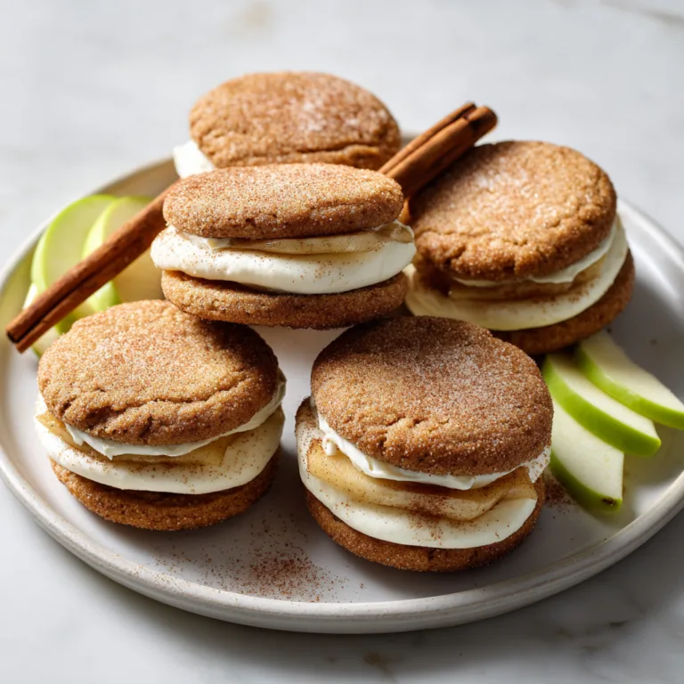 Apple Cider Spice Sandwich Cookies with Vanilla Buttercream: The Ultimate Cozy Autumn Treat