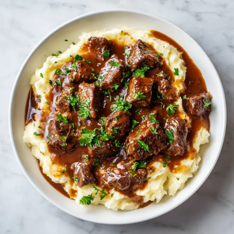 Beef Tips and Gravy: A Rich, Slow-Simmered Comfort Classic
