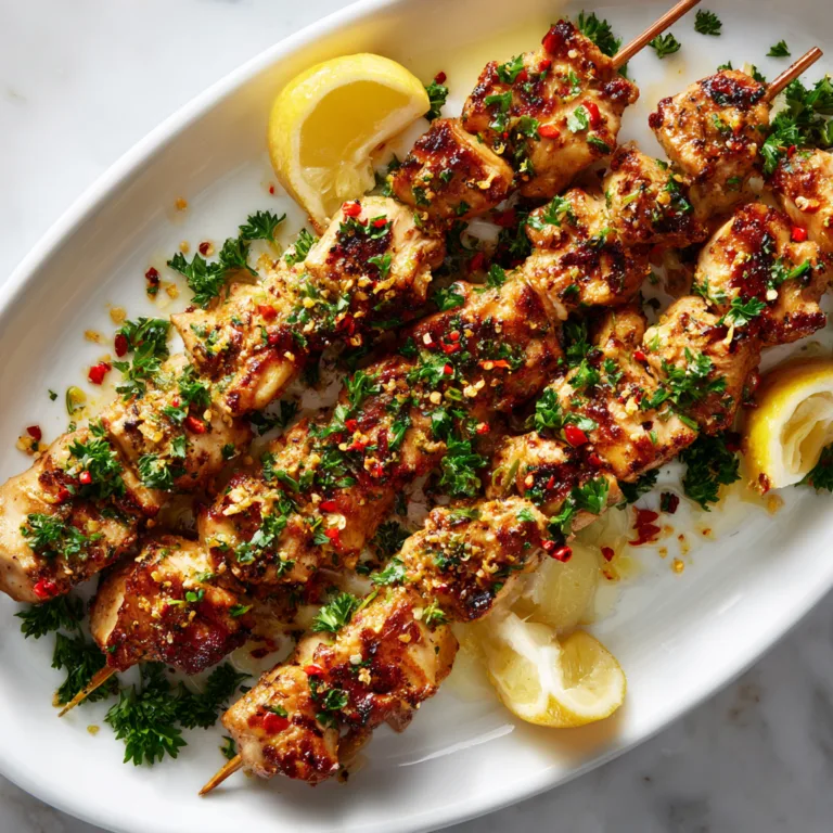 Cowboy Butter Chicken Skewers: Bold, Buttery, Grilled Perfection for Any Occasion
