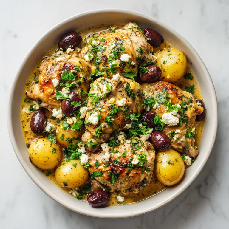 Slow Cooker Greek Chicken: Bright, Zesty Mediterranean Comfort