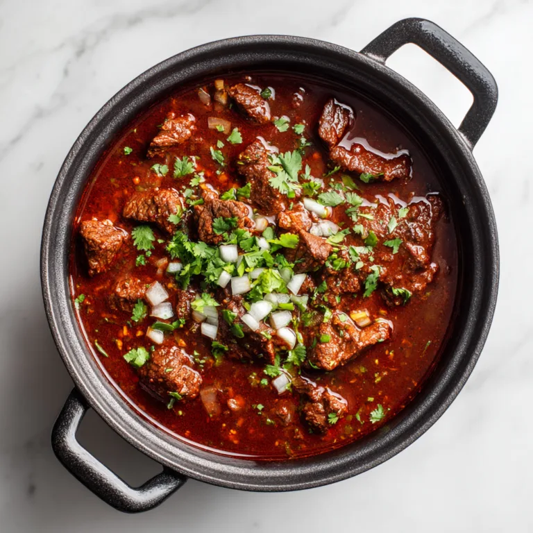 Texas Chili: Bold, Smoky, No-Bean Classic Packed with Flavor