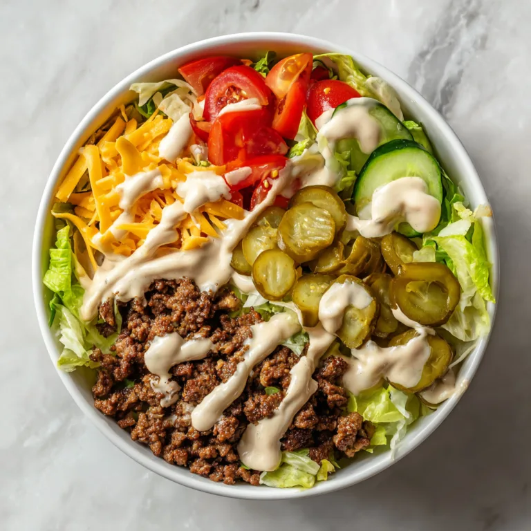 Smash Burger Bowl: A Flavor-Packed, Low-Carb Twist on a Classic Favorite
