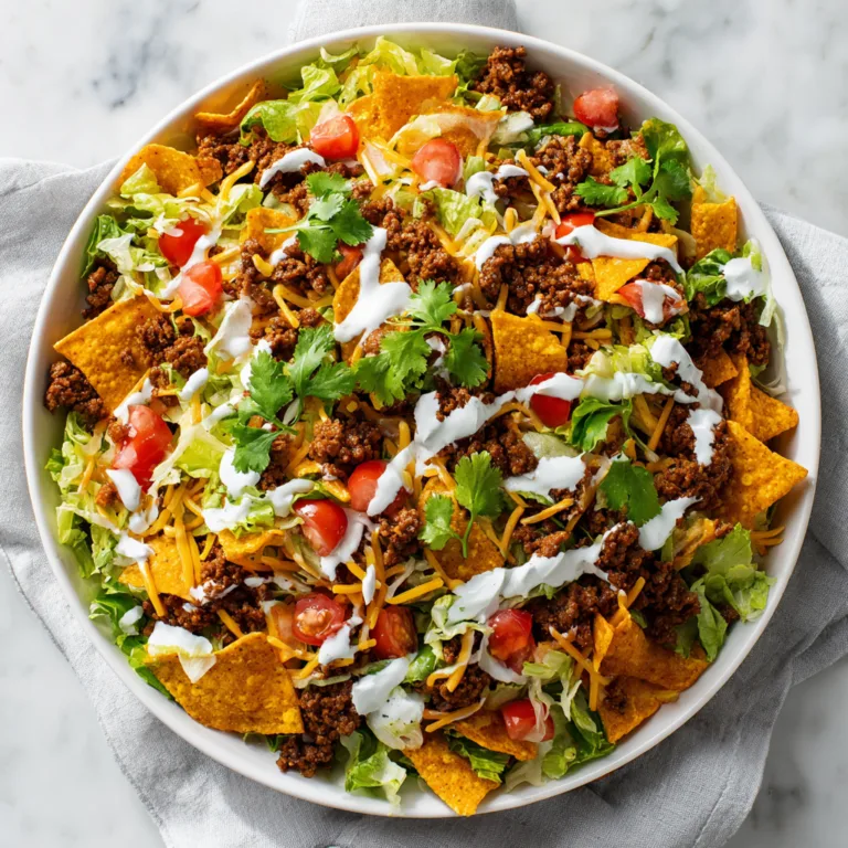 Doritos Taco Salad: Crunchy, Bold, Crowd-Pleasing Classic