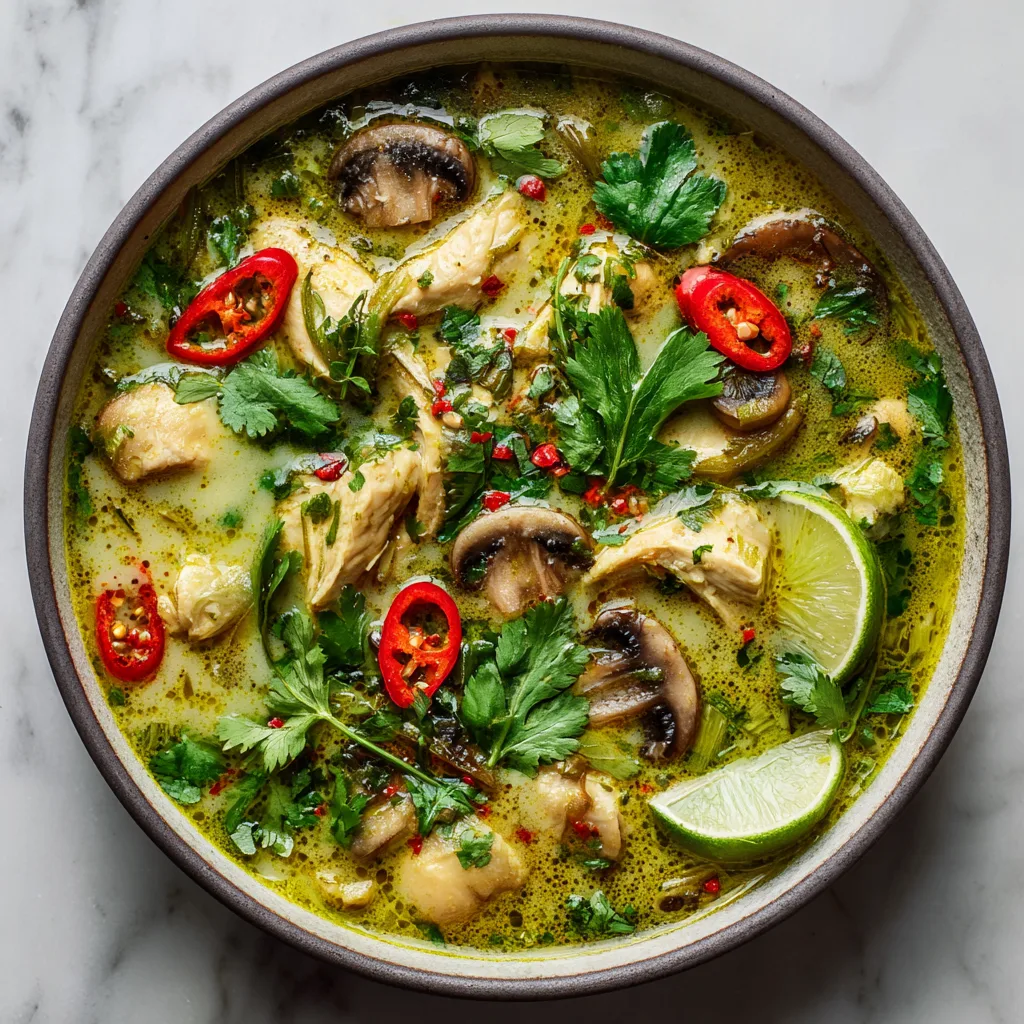 Quick Thai Green Curry Soup: A Creamy, Fragrant Bowl of Comfort in Minutes