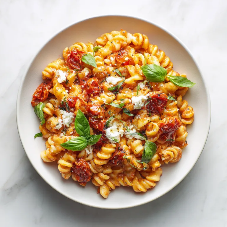 Tomato Goat Cheese Pasta: Creamy, Tangy Comfort in Every Bite