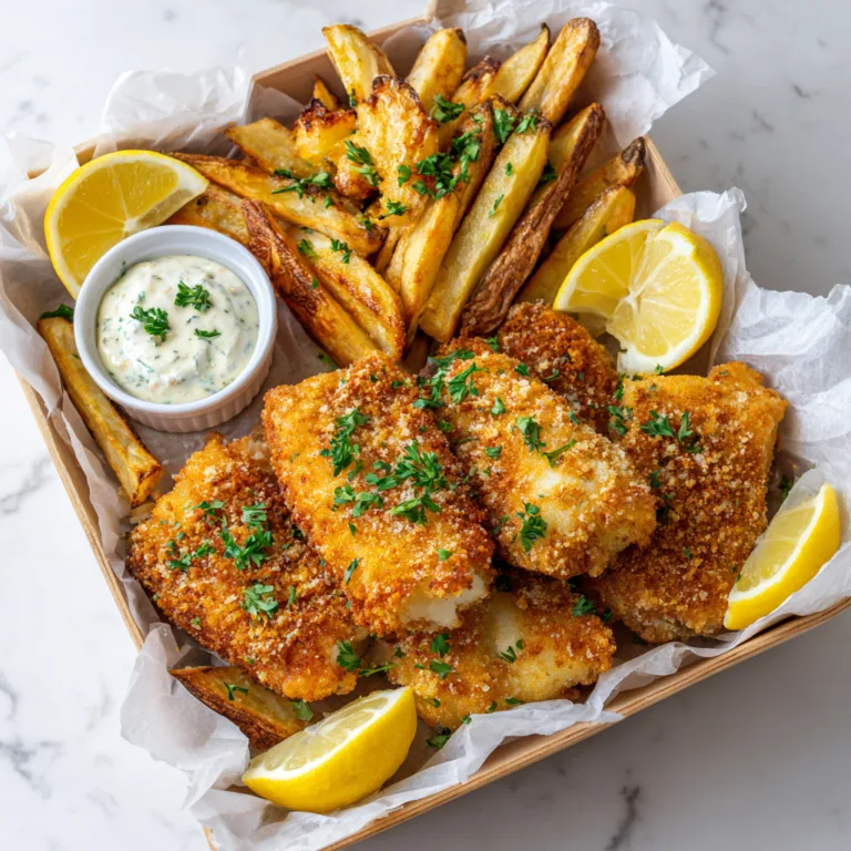 Air Fryer Fish and Chips: Crispy, Golden Comfort Food Made Healthier