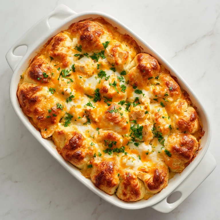 Cheesy Chicken Crescent Bake: The Ultimate Comfort Food Dinner for Busy Nights