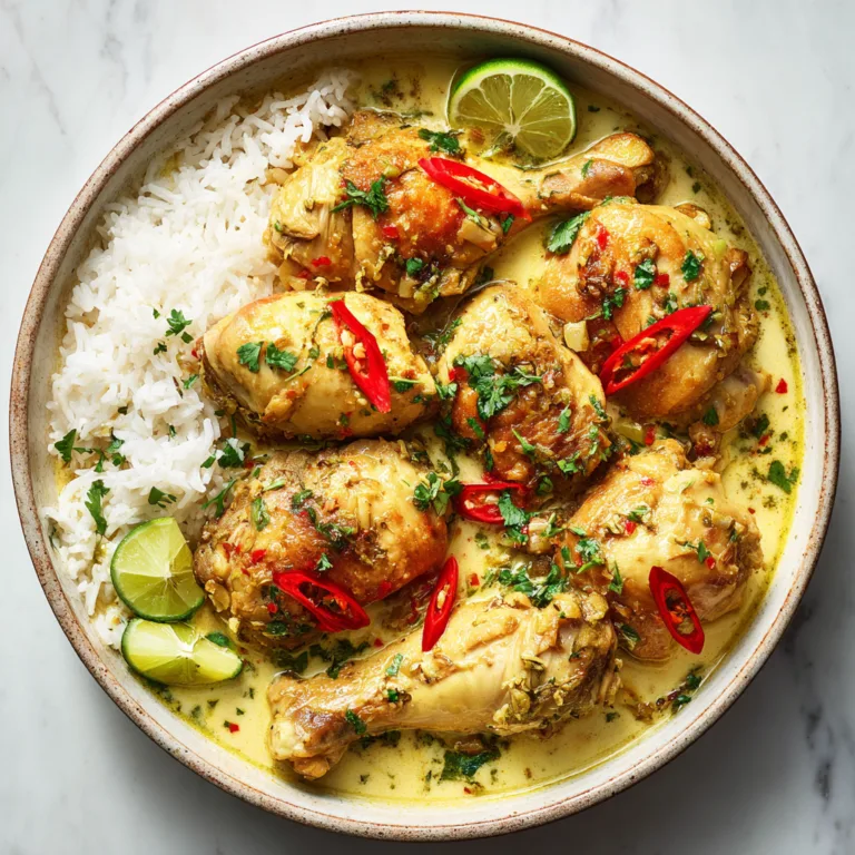 Indonesian Coconut Chicken: Creamy Tropical Comfort in Every Bite