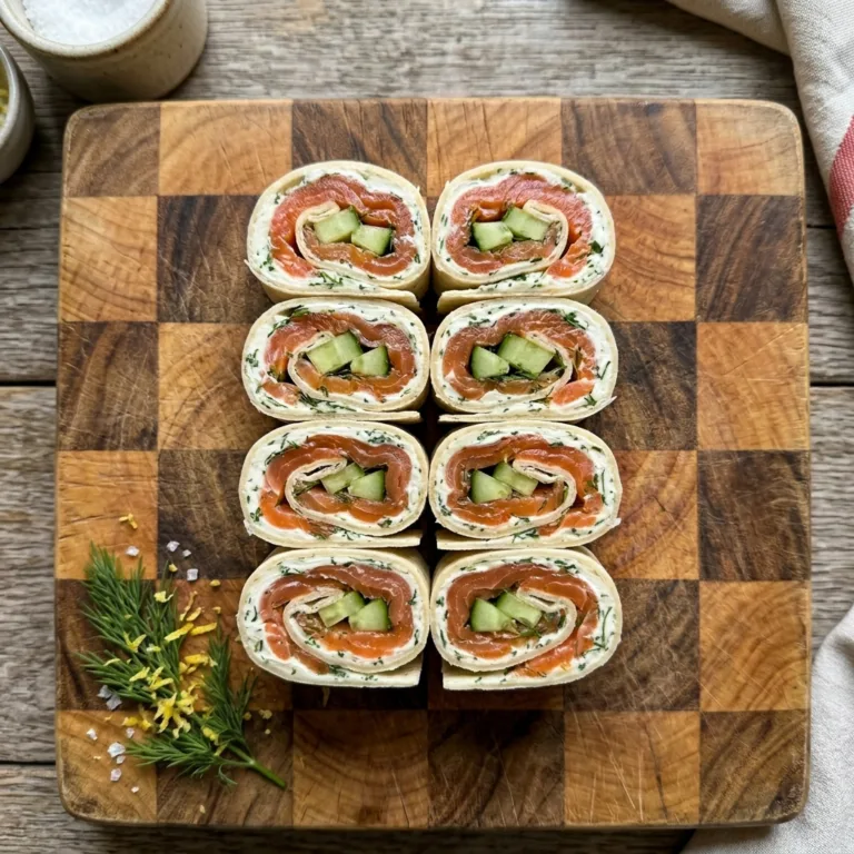 Smoked Salmon Roll Ups: Elegant No-Cook Appetizer for Parties, Brunch, and Quick Snacking