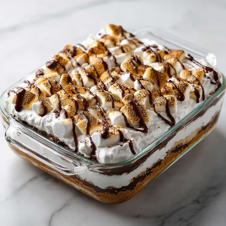 No-Bake S’mores Lasagna: Easy & Decadent Dessert Recipe