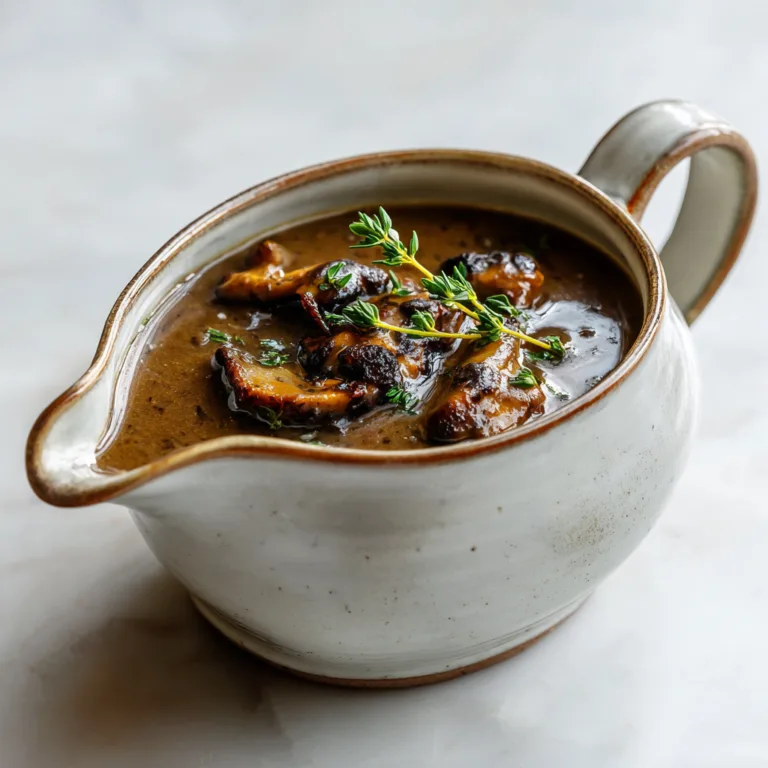 Easy Morel Mushroom Gravy Recipe: Rich, Savory, and Perfect for Holiday Dinners