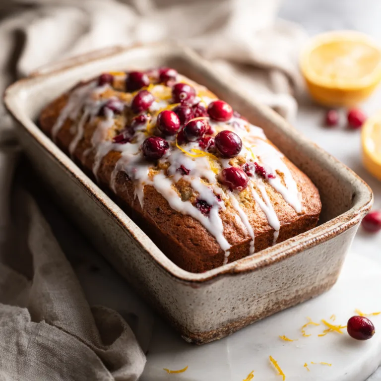 Gluten-Free Cranberry Loaf Recipe: Sweet, Tart, and Perfectly Moist
