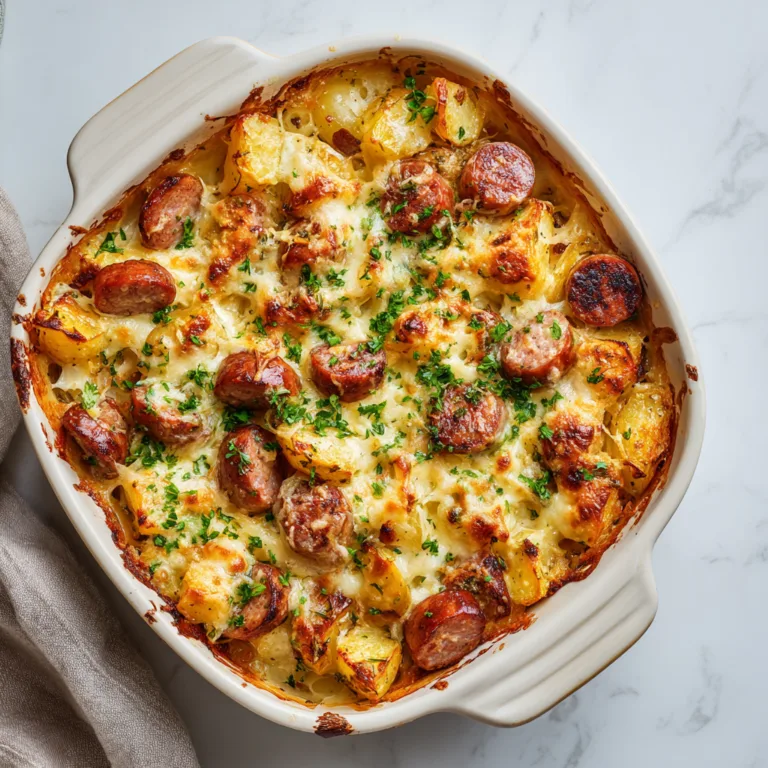 Cheesy Sausage Potato Bake: The Ultimate Comfort Food Casserole