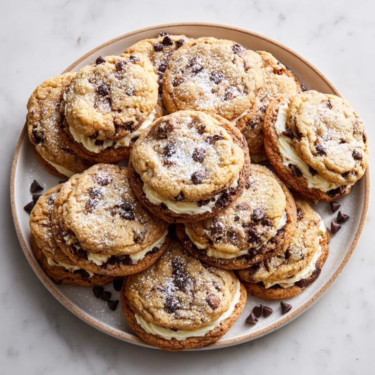 Best Ever Cheesecake Stuffed Chocolate Chip Cookies: Ultra Gooey Bakery-Style Dessert