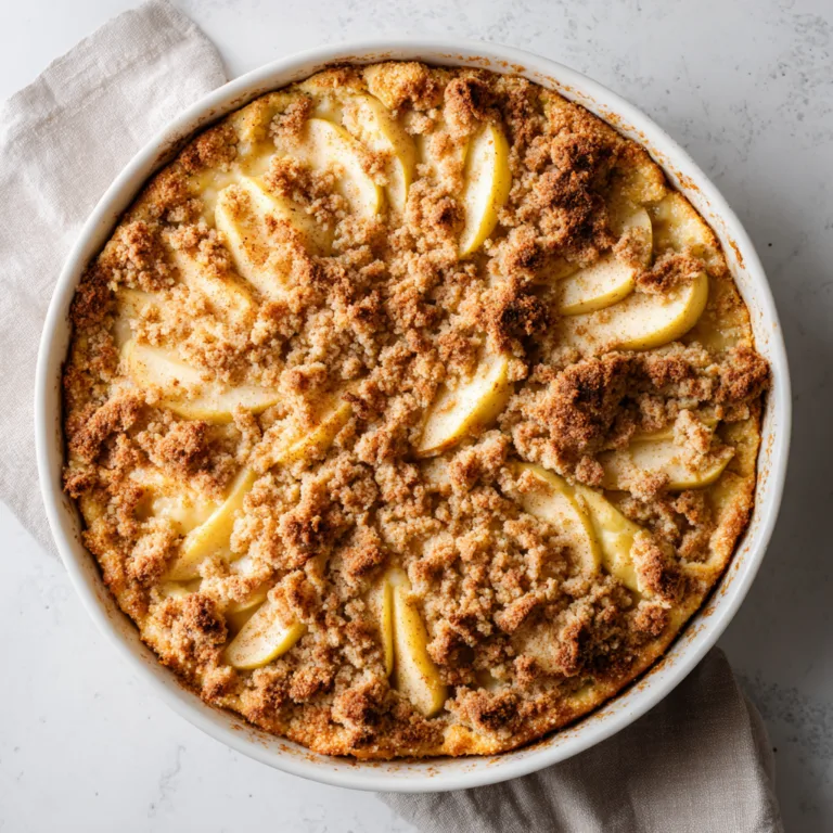 Apple Crumble Cake: A Cozy Homemade Dessert Packed with Cinnamon Apple Flavor