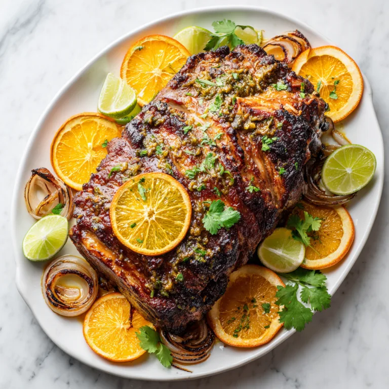 Roasted Cuban Mojo Pork: Juicy Citrus-Garlic Pork Packed with Bold Caribbean Flavor