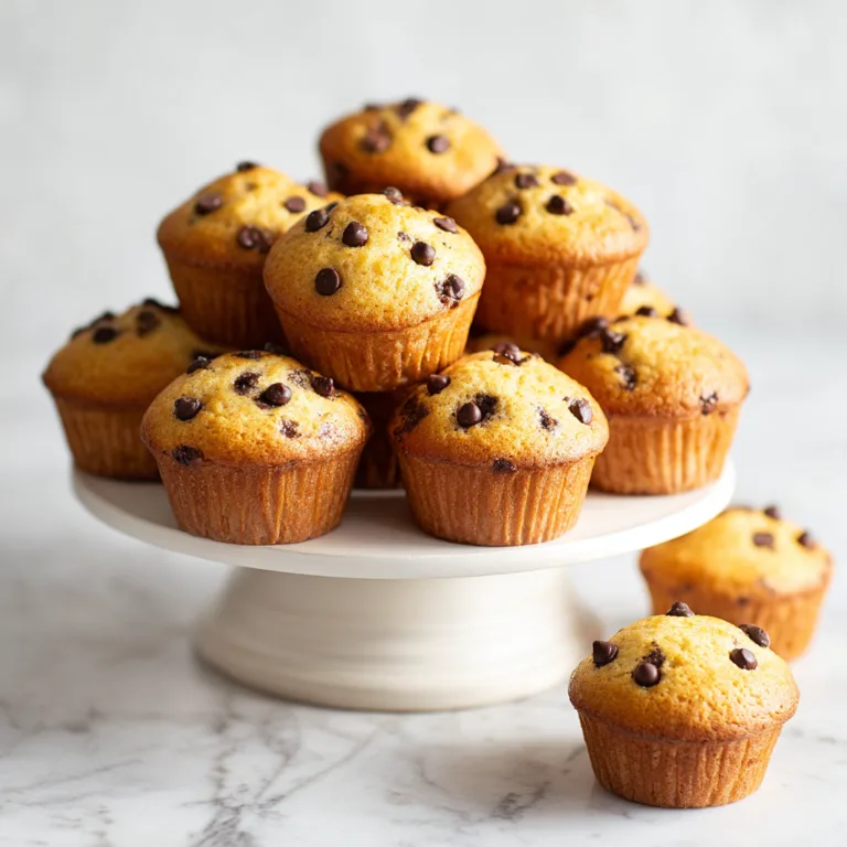 Mini Chocolate Chip Muffins: Soft, Sweet Bite-Sized Treats for Every Occasion