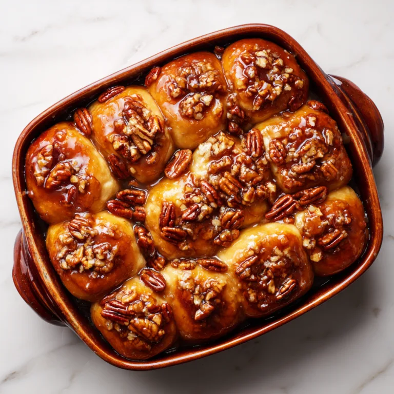 Big Fat Pecan Sticky Buns: Gooey Bakery-Style Sweet Rolls Loaded with Pecans