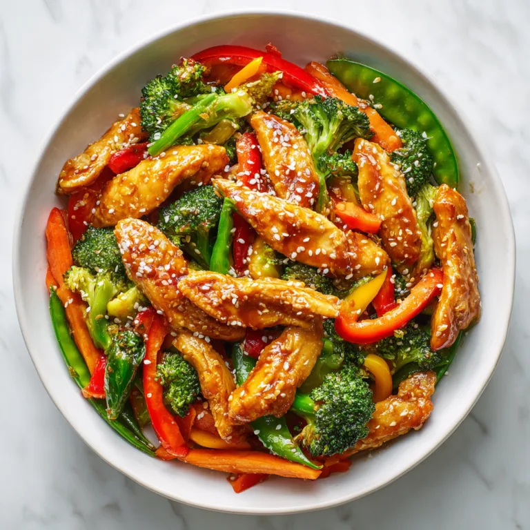 Chicken with Mixed Vegetable Stir Fry: Colorful, Flavor-Packed Weeknight Comfort