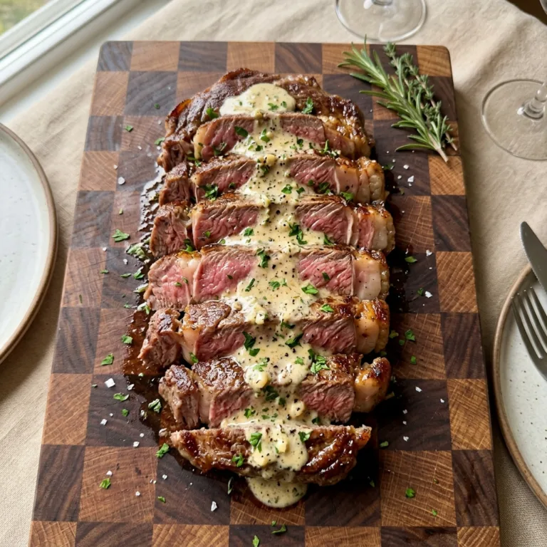 Juiciest Garlic Butter Steak with Cream Sauce: Restaurant-Style Comfort Food at Home