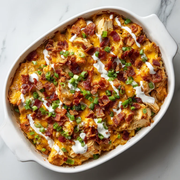 BBQ Ranch Chicken Casserole: Smoky, Cheesy Comfort Food the Whole Family Will Love