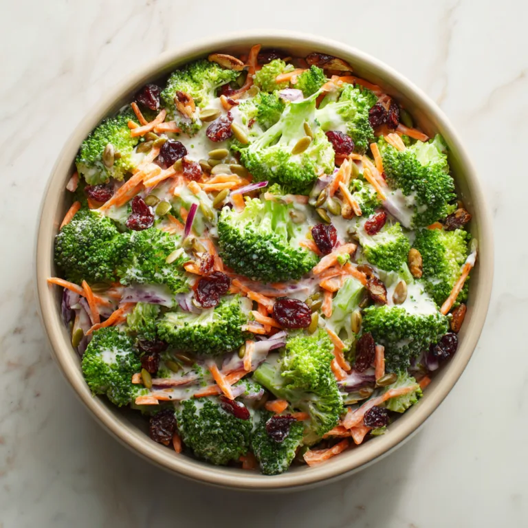 Healthy Broccoli Salad: Fresh, Crunchy, and Packed with Flavor