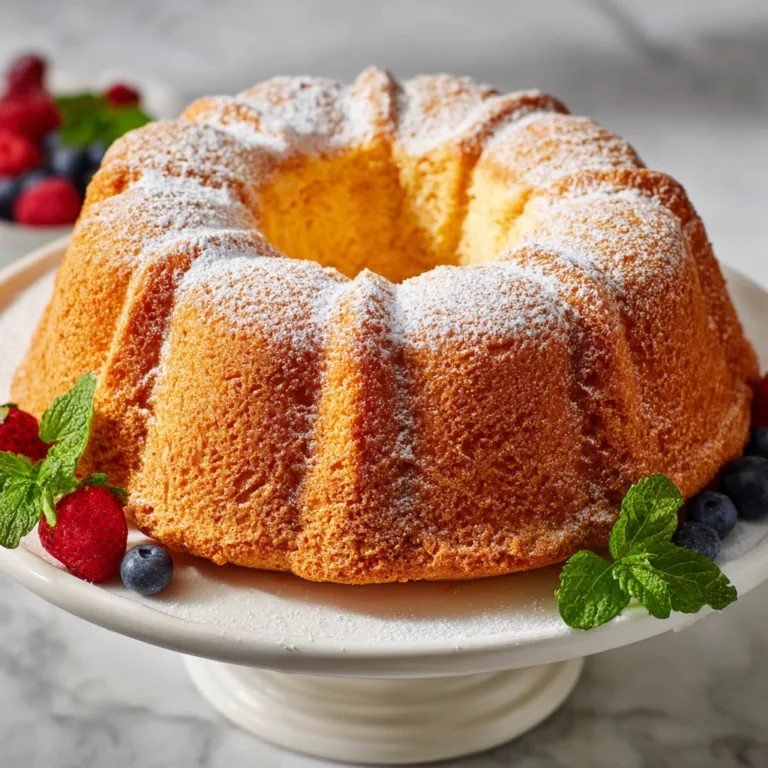 Old-Fashioned Pound Cake: A Timeless Buttery Classic for Every Occasion