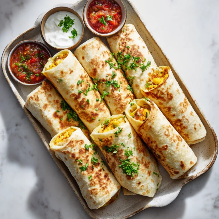 Freezer Breakfast Burritos: Hearty Make-Ahead Breakfast for Busy Mornings