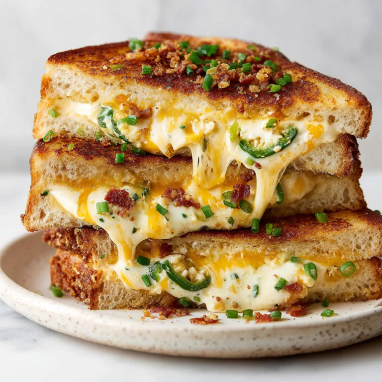 Roasted Jalapeño Popper Grilled Cheese: Crispy, Creamy, Spicy Comfort Food Perfection